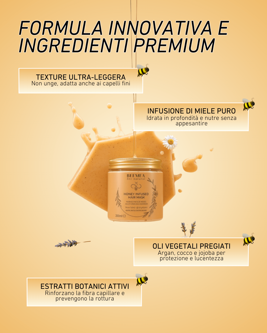 MASCHERA AL MIELE - Beemea