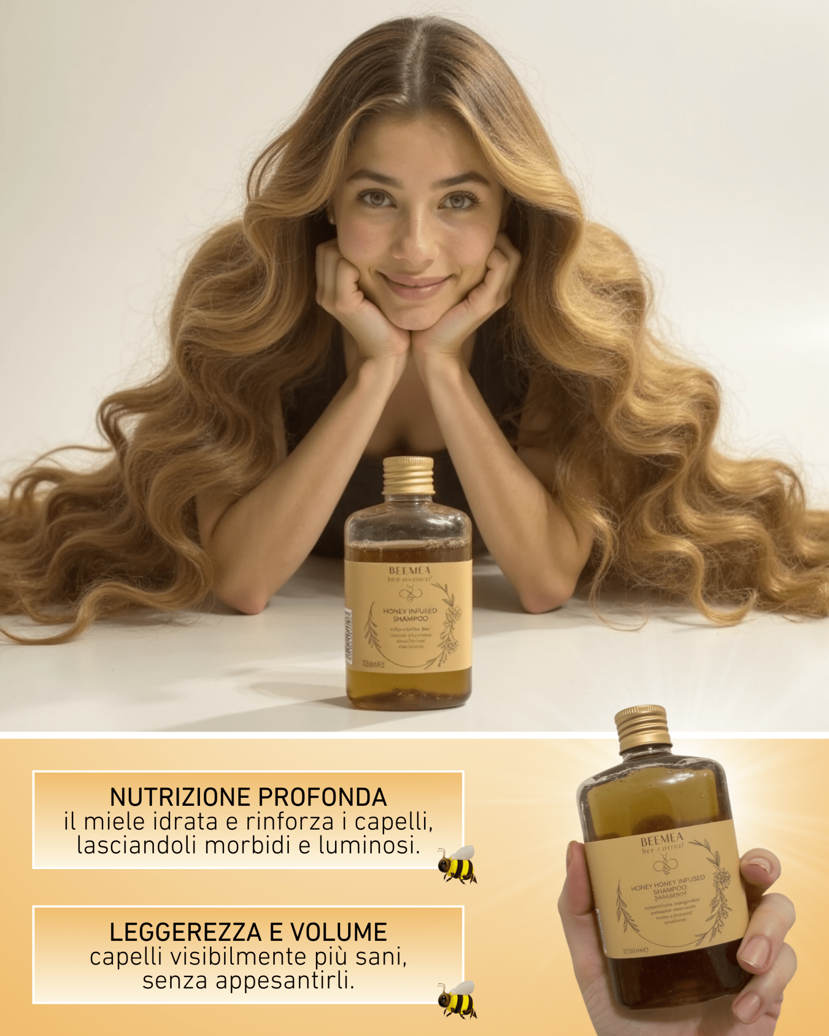 SHAMPOO AL MIELE - Beemea